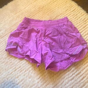 4 inch pink lulu shorts